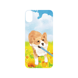 犀牛盾SolidSuit手機殼 - iPhone XS Max - 【聯名設計款】 - 沐晨Muchen - 晴天拉住柯基