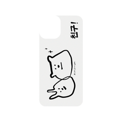 犀牛盾SolidSuit手機殼 - iPhone 11 Pro - 【聯名設計款】 - TwoGirls - 黑白朋友