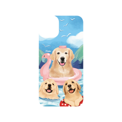 犀牛盾SolidSuit手機殼 - iPhone 11 - 【聯名設計款】 - 沐晨Muchen - 黃金這一家