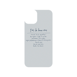 犀牛盾SolidSuit手機殼 - iPhone 11 - 【聯名設計款】 - No Reason - Beaux 祝好夢-灰底
