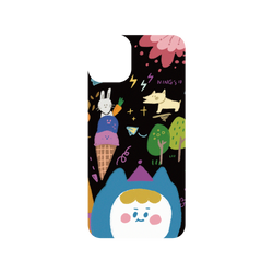 犀牛盾SolidSuit手機殼 - iPhone 11 Pro Max - 【聯名設計款】 - Ning - 黑色