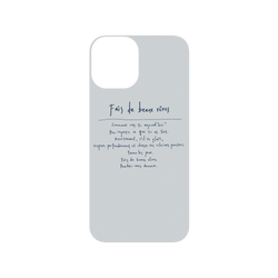 犀牛盾SolidSuit手機殼 - iPhone 12/12 Pro - 【聯名設計款】 - No Reason - Beaux 祝好夢-灰底
