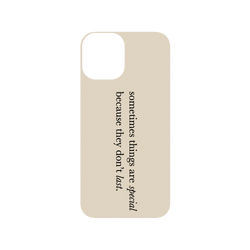 犀牛盾SolidSuit手機殼 - iPhone 12/12 Pro - 【聯名設計款】 - No Reason - last 黑字-奶茶色底